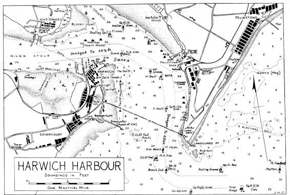 Harwich Harbour Chart